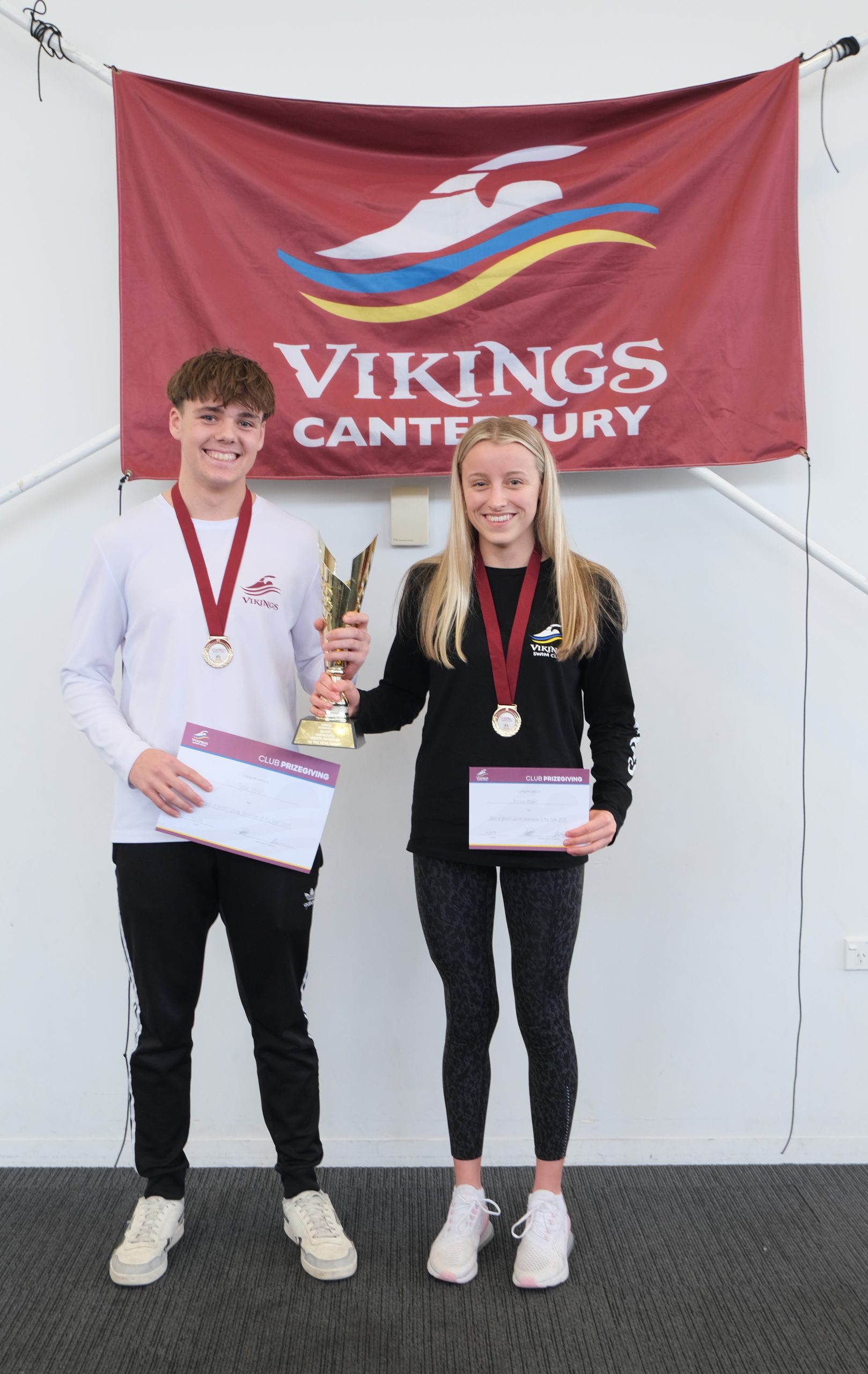 Most Improved Sr Swimmer 2024 - Ashlee and Tyson Most Improved Sr Swimmer 2024 - Ashlee and Tyson